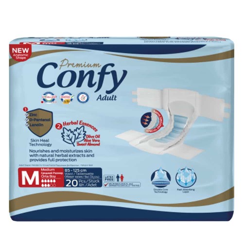 پوشک بزرگسال سایز مدیوم کانفی